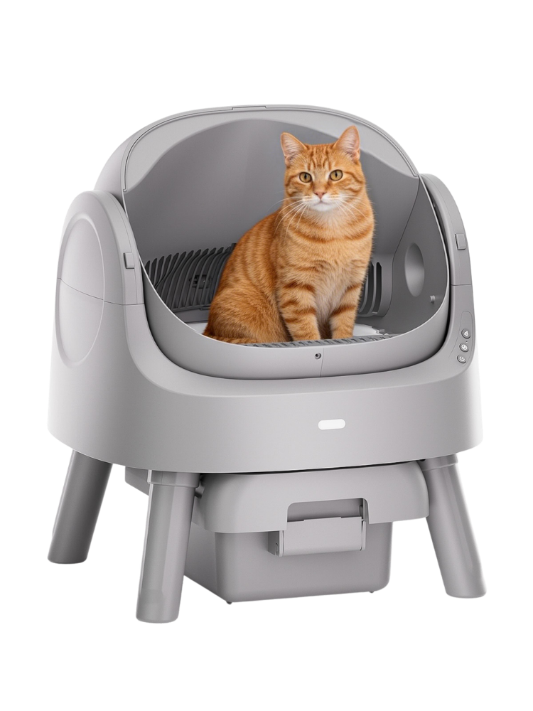 AutoScooper 11 Cat Litter Box-Pink